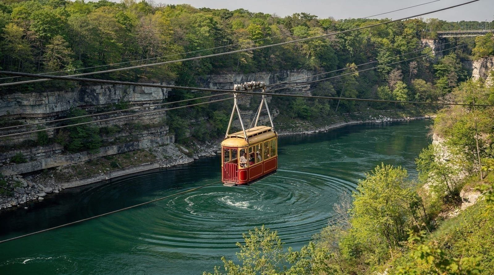 Whirlpool Aero Car: a cable car over the Niagara Whirlpool