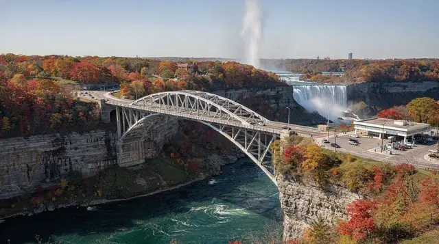 Crossing the border at Niagara Falls: bridges, passports, NEXUS
