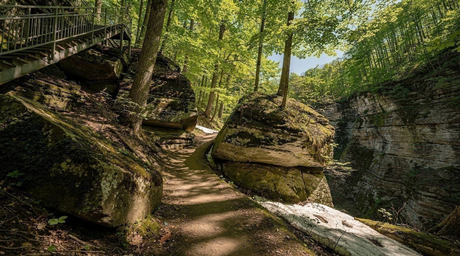 Sentiers de la gorge du Niagara : randonner gratuitement côté américain