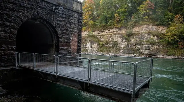 Inside the Niagara Parks Power Station Tunnel