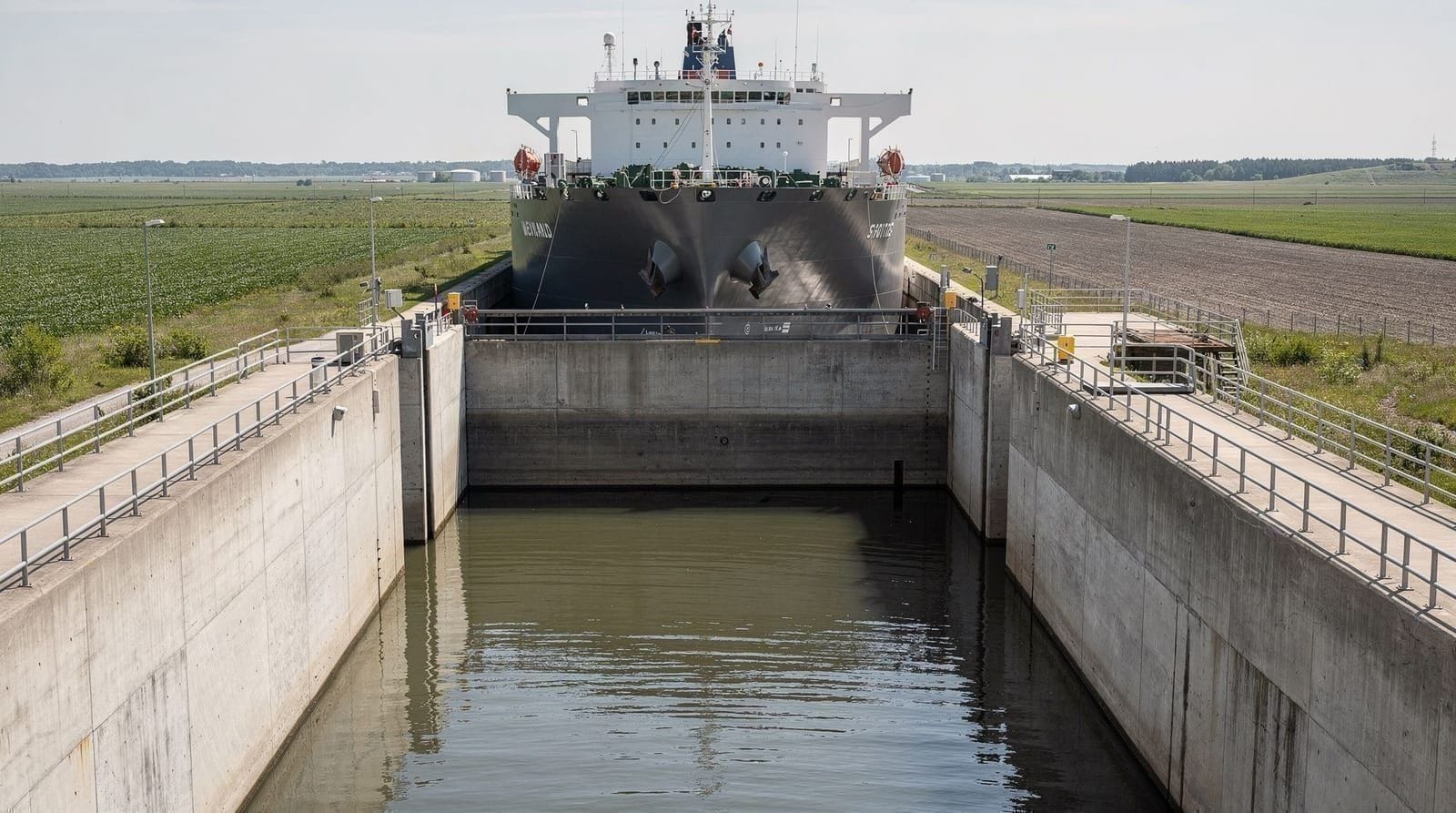 Écluse 3 du canal Welland : regarder les navires gravir l'escarpement