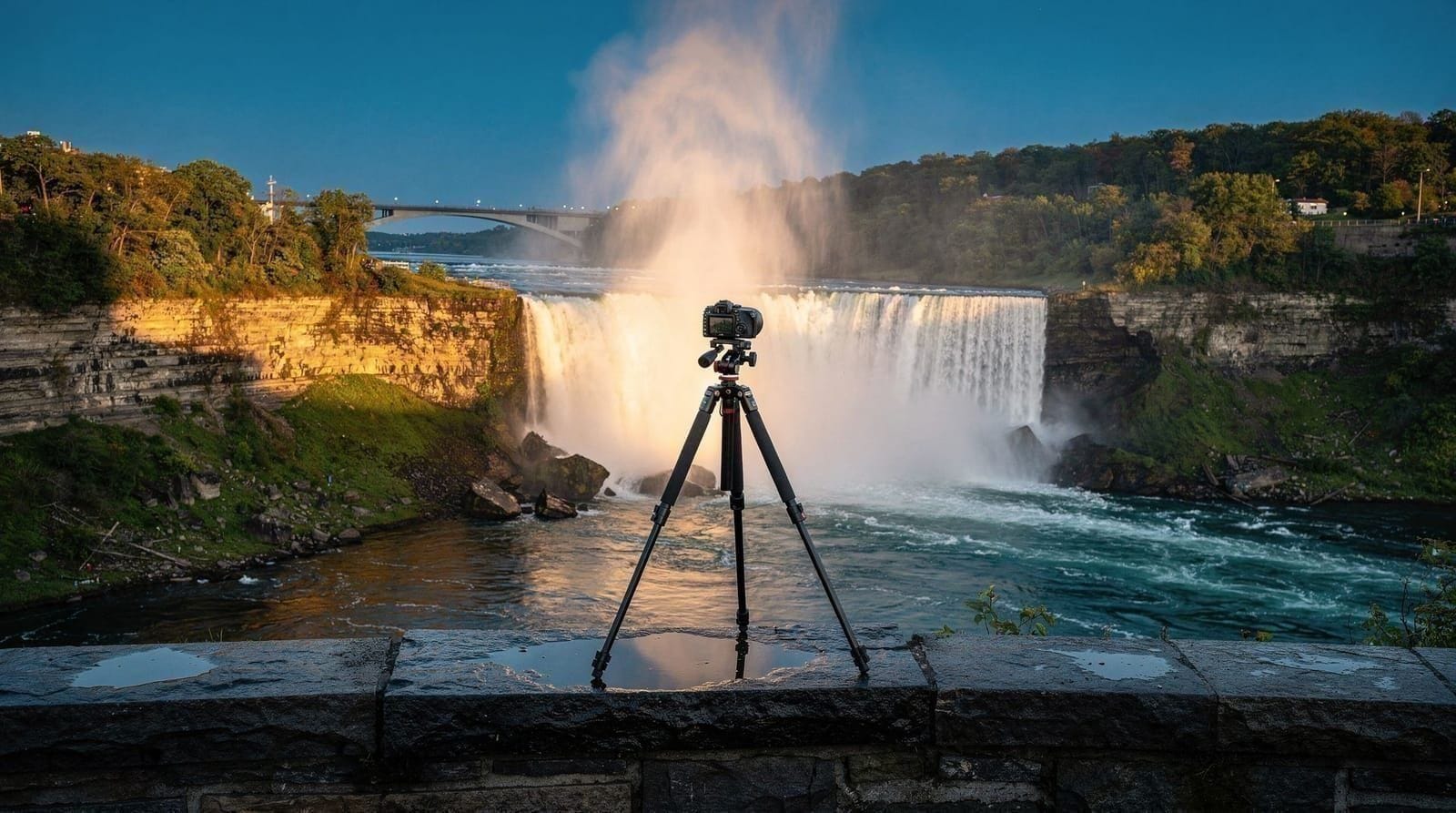 Ce que les embruns font subir à votre appareil photo aux chutes du Niagara
