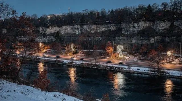 Winter Festival of Lights along the Niagara Parkway